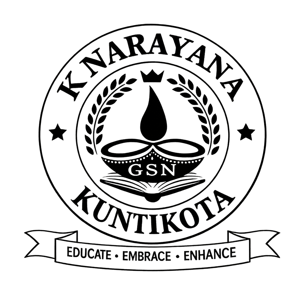 K Narayana School client school logo - Velookup uniforms