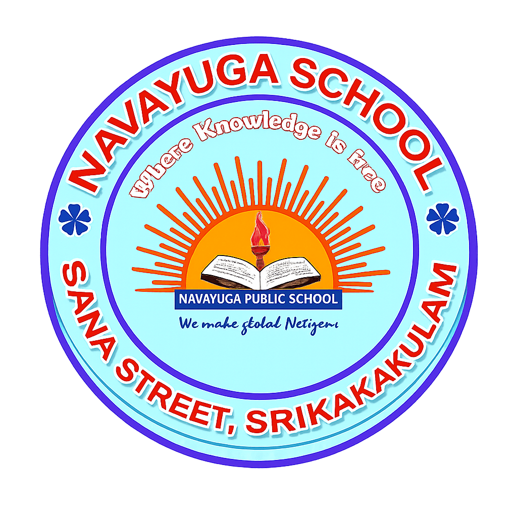 Navayuga School client school logo - Velookup uniforms