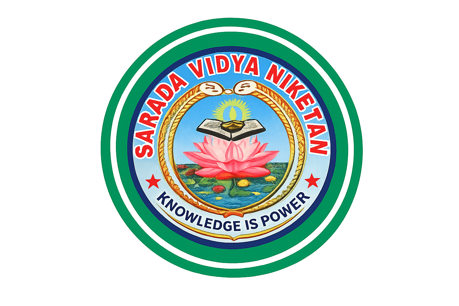 Sarada Vidya Niketan client school logo - Velookup uniforms
